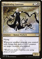 Matte Finish Strixhaven: School of Mages Shadewing Laureate ( #229 )