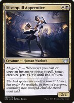 Matte Finish Strixhaven: School of Mages Silverquill Apprentice ( #231 )