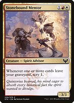 Matte Finish Strixhaven: School of Mages Stonebound Mentor ( #239 )