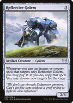 Matte Finish Strixhaven: School of Mages Reflective Golem ( #257 )