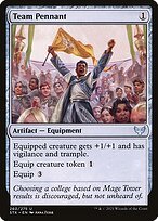 Matte Finish Strixhaven: School of Mages Team Pennant ( #260 )