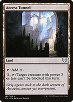 Matte Finish Strixhaven: School of Mages Access Tunnel ( #262 )