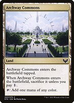 Matte Finish Strixhaven: School of Mages Archway Commons ( #263 )