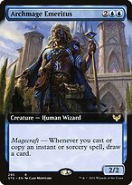 Matte Finish Strixhaven: School of Mages Archmage Emeritus ( #295 )