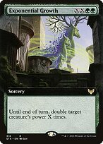 Matte Finish Strixhaven: School of Mages Exponential Growth ( #318 )
