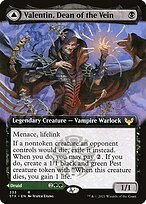 Matte Finish Strixhaven: School of Mages Valentin, Dean of the Vein // Lisette, Dean of the Root ( #333 )