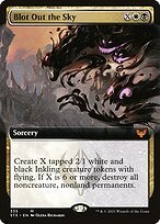 Matte Finish Strixhaven: School of Mages Blot Out the Sky ( #335 )