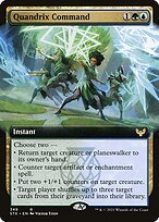 Matte Finish Strixhaven: School of Mages Quandrix Command ( #349 )
