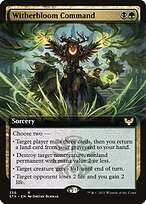 Matte Finish Strixhaven: School of Mages Witherbloom Command ( #356 )