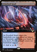 Matte Finish Strixhaven: School of Mages Frostboil Snarl ( #360 )