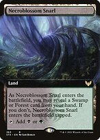 Matte Finish Strixhaven: School of Mages Necroblossom Snarl ( #363 )