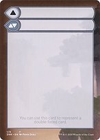 Matte Finish Zendikar Rising Substitute Cards Double-Faced Substitute Card ( #1 )