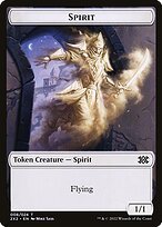 Matte Finish Double Masters 2022 Tokens Spirit ( #8 )