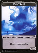 Glossy Finish Double Masters Tokens Marit Lage ( #11 )