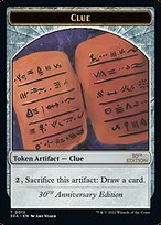Glossy Finish 30th Anniversary Tokens Clue ( #12 )