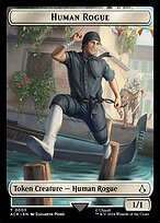Matte Finish Assassin's Creed Tokens Human Rogue ( #3 )