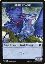 Matte Finish Adventures in the Forgotten Realms Tokens Faerie Dragon ( #4 )