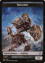 Matte Finish Adventures in the Forgotten Realms Tokens Skeleton ( #6 )