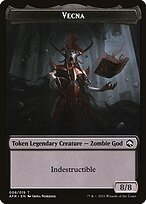 Matte Finish Adventures in the Forgotten Realms Tokens Vecna ( #8 )