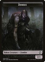 Matte Finish Adventures in the Forgotten Realms Tokens Zombie ( #9 )