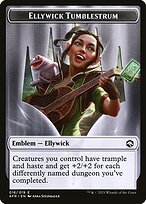 Matte Finish Adventures in the Forgotten Realms Tokens Ellywick Tumblestrum Emblem ( #16 )