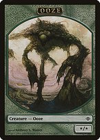 Matte Finish Shards of Alara Tokens Ooze ( #8 )