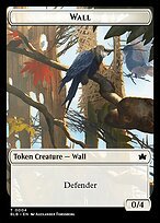 Matte Finish Bloomburrow Tokens Wall ( #4 )