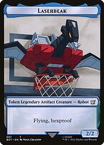 Glossy Finish Transformers Tokens Laserbeak ( #1 )