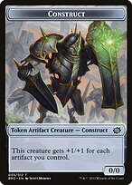 Matte Finish The Brothers' War Tokens Construct ( #5 )