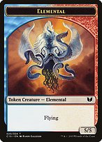 Matte Finish Commander 2015 Tokens Elemental ( #20 )