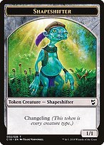 Glossy Finish Commander 2018 Tokens Shapeshifter ( #2 )