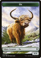 Glossy Finish Battle for Baldur's Gate Tokens Ox ( #13 )