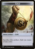 Glossy Finish Battle for Baldur's Gate Tokens Gold ( #48 )