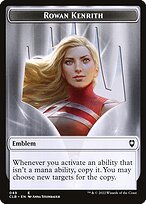 Glossy Finish Battle for Baldur's Gate Tokens Rowan Kenrith Emblem ( #49 )