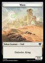 Glossy Finish Commander Masters Tokens Wall ( #67 )