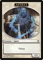 Matte Finish Conspiracy Tokens Spirit ( #1 )