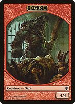Matte Finish Conspiracy Tokens Ogre ( #4 )