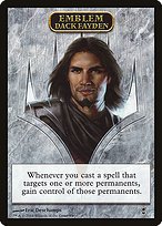 Matte Finish Conspiracy Tokens Dack Fayden Emblem ( #9 )