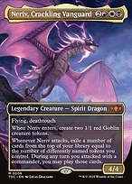 Glossy Finish Tarkir: Dragonstorm Commander Neriv, Crackling Vanguard ( #6 )