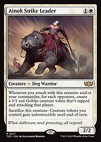 Glossy Finish Tarkir: Dragonstorm Commander Ainok Strike Leader ( #11 )