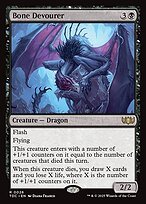 Glossy Finish Tarkir: Dragonstorm Commander Bone Devourer ( #26 )
