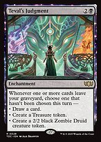 Glossy Finish Tarkir: Dragonstorm Commander Teval's Judgment ( #28 )