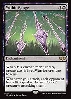 Glossy Finish Tarkir: Dragonstorm Commander Within Range ( #32 )