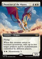 Glossy Finish Tarkir: Dragonstorm Commander Protector of the Wastes ( #54 )