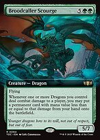 Glossy Finish Tarkir: Dragonstorm Commander Broodcaller Scourge ( #84 )