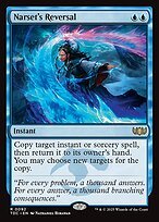 Glossy Finish Tarkir: Dragonstorm Commander Narset's Reversal ( #92 )