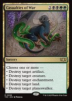 Glossy Finish Tarkir: Dragonstorm Commander Casualties of War ( #98 )