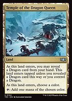 Glossy Finish Tarkir: Dragonstorm Commander Temple of the Dragon Queen ( #104 )