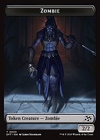 Glossy Finish Aetherdrift Tokens Zombie ( #3 )