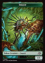 Glossy Finish Aetherdrift Tokens Insect ( #7 )